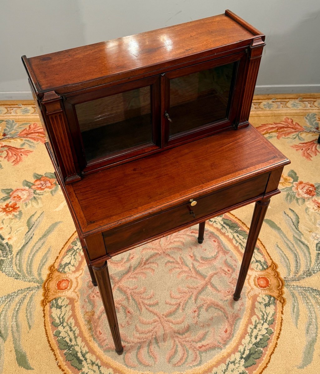 Little Happiness Of The Day In Louis XVI Mahogany Circa 1780-photo-1