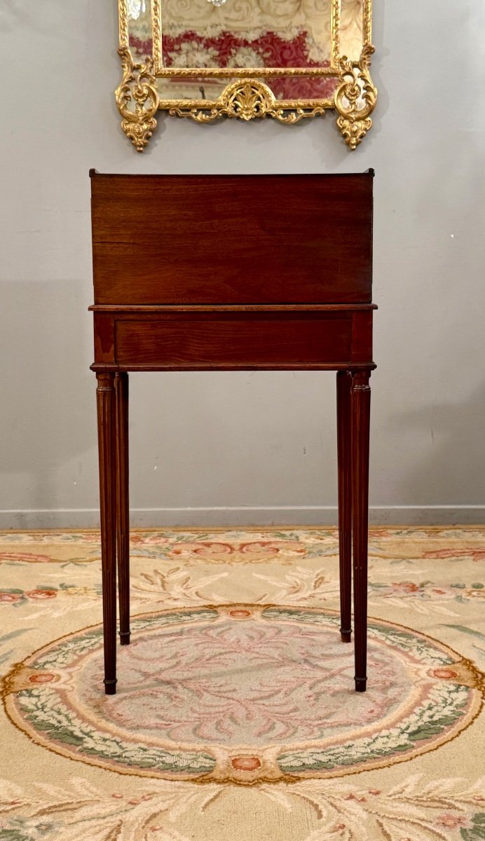 Little Happiness Of The Day In Louis XVI Mahogany Circa 1780-photo-4