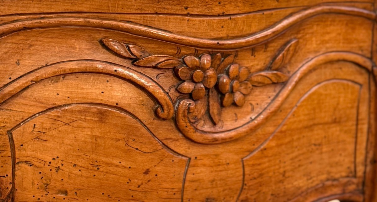 Chaise De Commodité d'Epoque Louis XV, Vers 1760.-photo-3