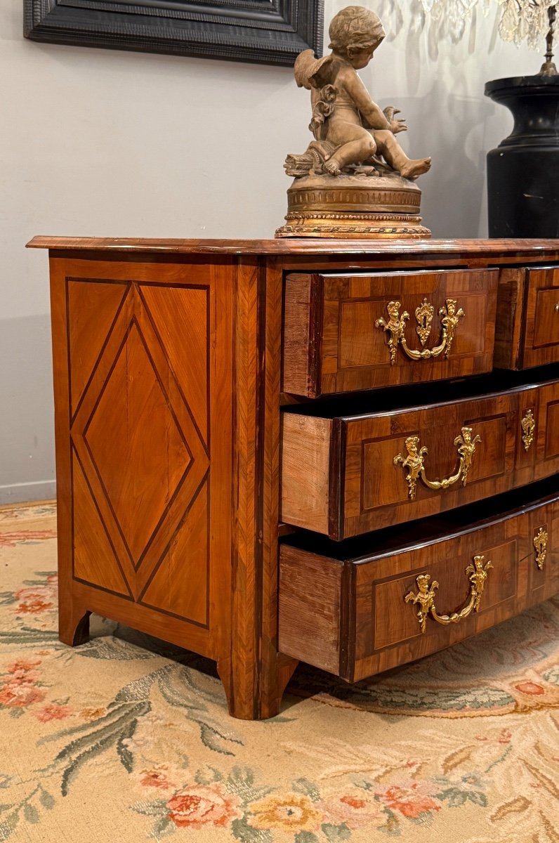 Thomas Hache, Louis XIV Period Marquetry Chest Of Drawers, Circa 1710-photo-4