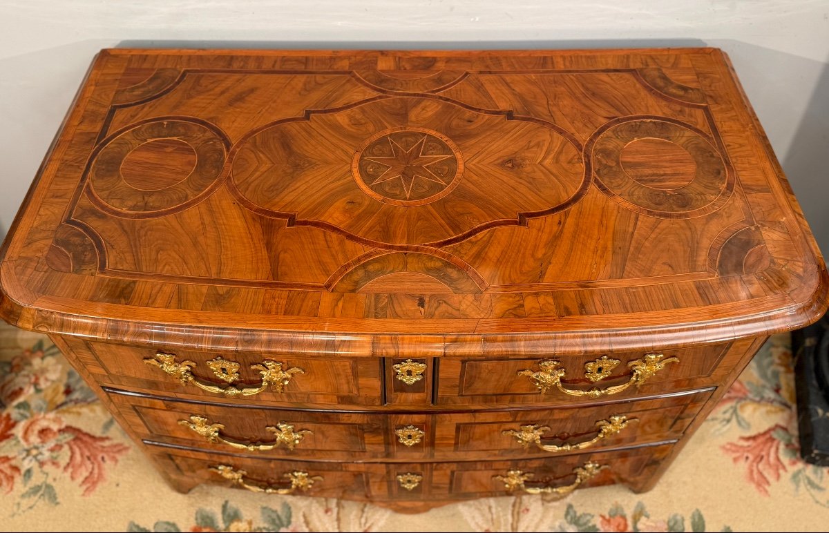 Thomas Hache, Louis XIV Period Marquetry Chest Of Drawers, Circa 1710-photo-6