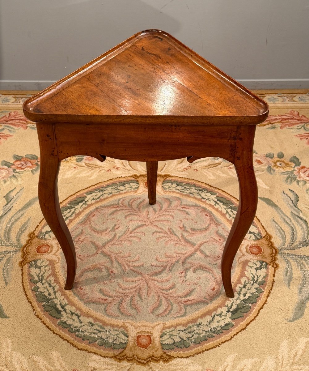 Louis XV Period Walnut Sorting Table Circa 1750