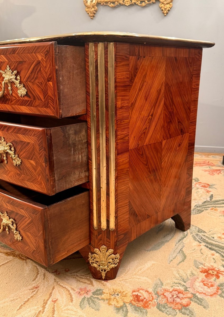 Commode En Marqueterie d'Epoque Louis XIV, Vers 1710-photo-8