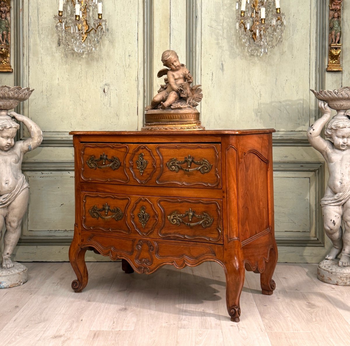 Commode Nîmoise d'Epoque Louis XV Vers 1750 -photo-3