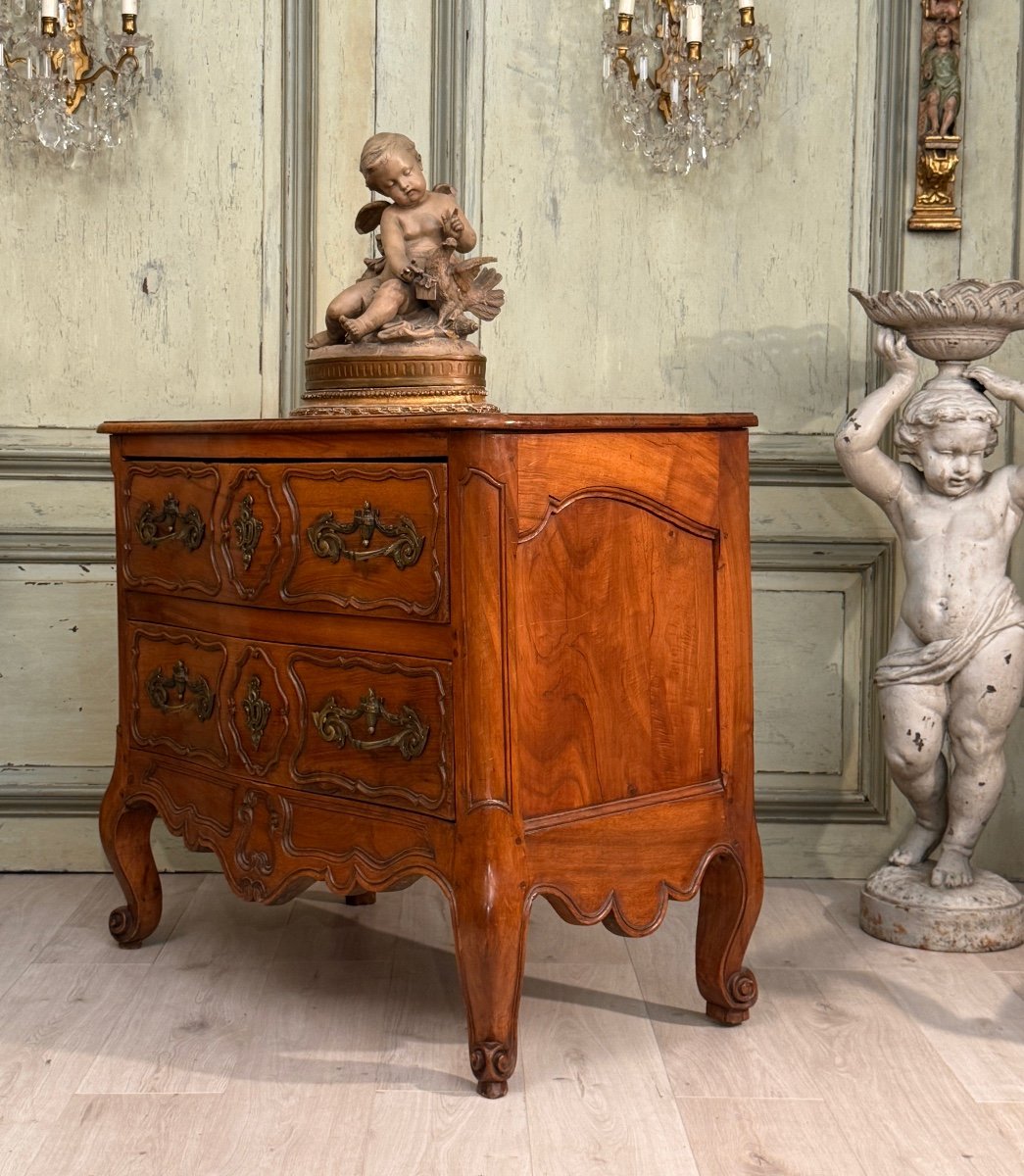 Commode Nîmoise d'Epoque Louis XV Vers 1750 -photo-4