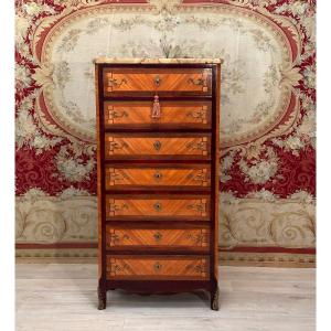 Weekly In Marquetry Transition Louis XV Louis XVI