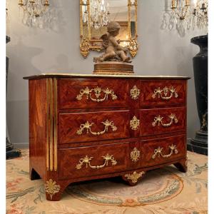 Louis XIV Period Marquetry Chest Of Drawers, Circa 1710