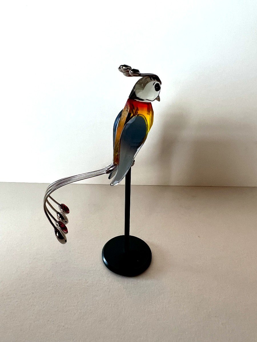 Proantic: Multi-color Crystal Bird From Swarovski