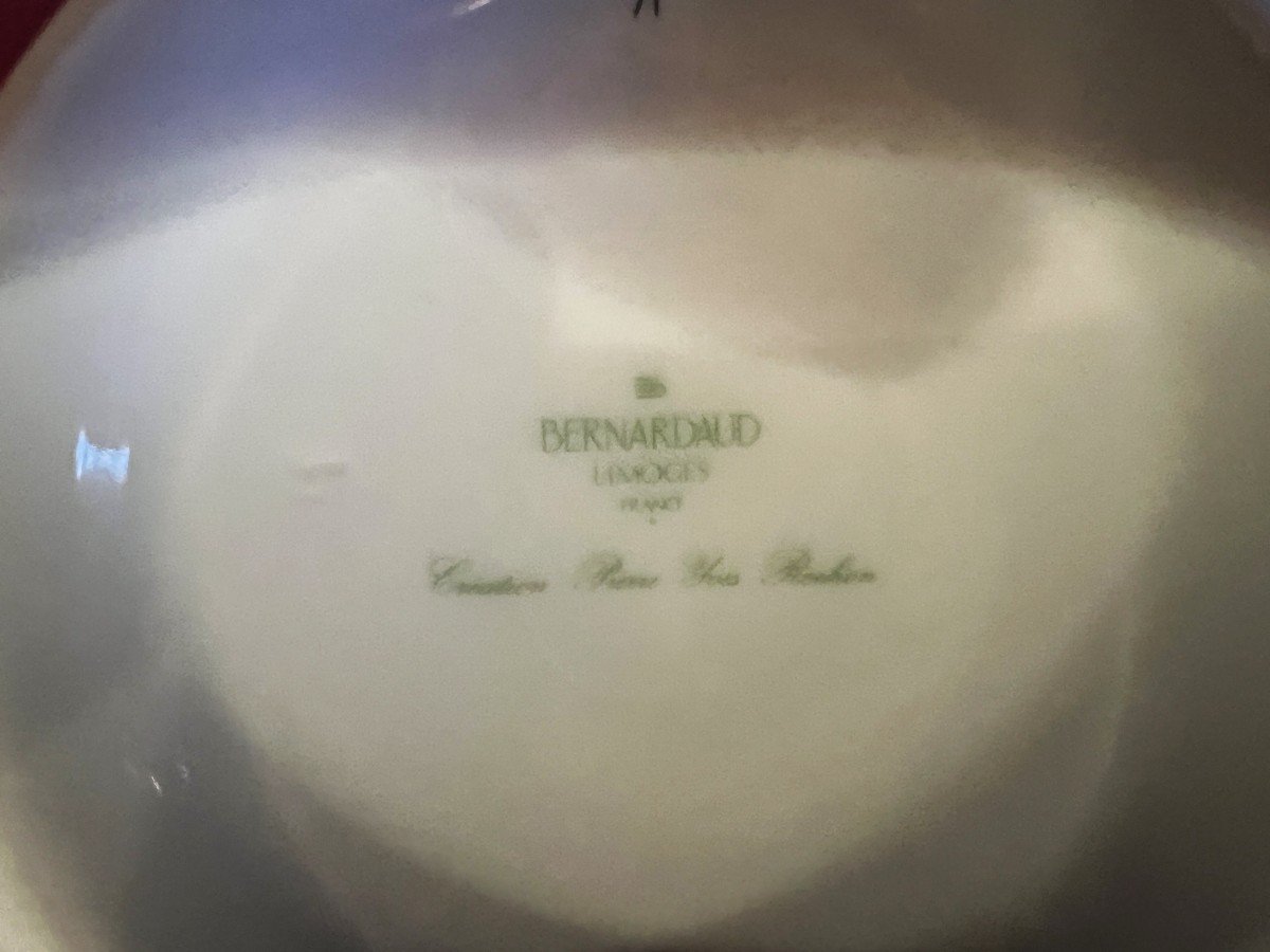 12 Individual Soup Tureens With Lid Signed Bernardaud; Creation Pierre-yves Rochon.-photo-5