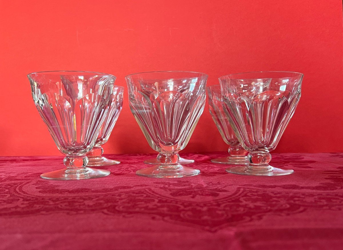 Set Of 24 Baccarat Glasses Talleyrand Model-photo-2