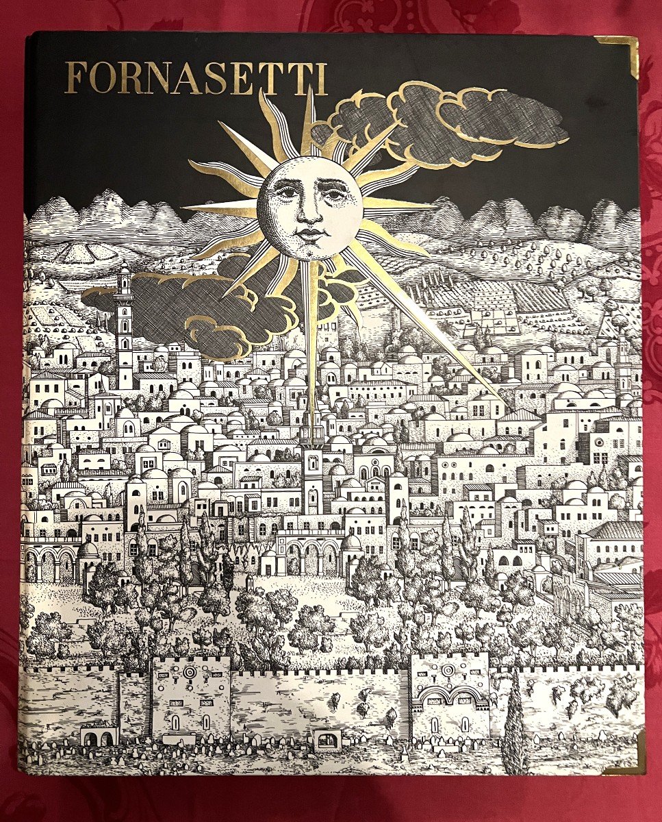 Catalogue/classeur des créations Fornasetti année 1992 pour ventes aux détaillants.