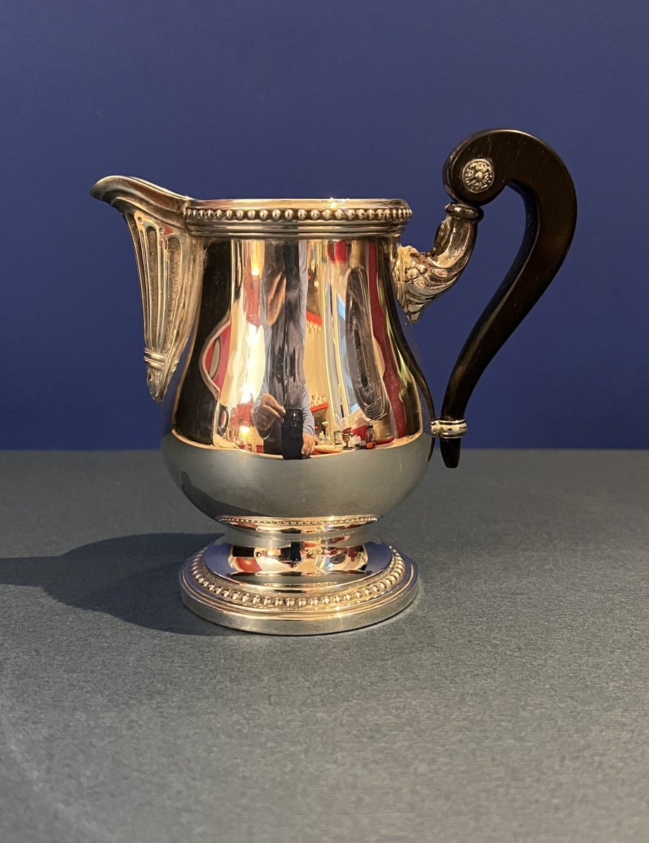 Christofle Pearls Model Creamer In Silver Metal