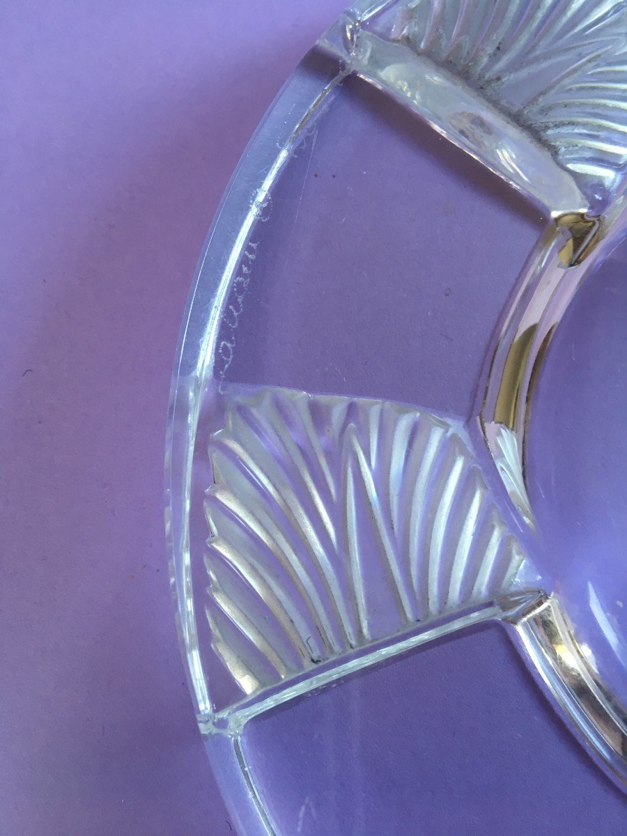 Ashtray Signed Lalique France-photo-1