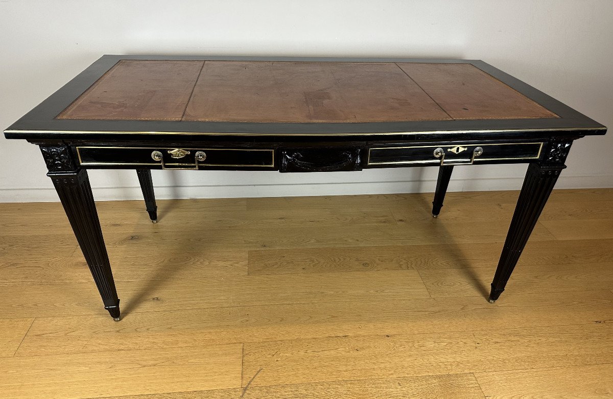 A Louis XVI Flat Desk Late-18th Circa 1785-1785