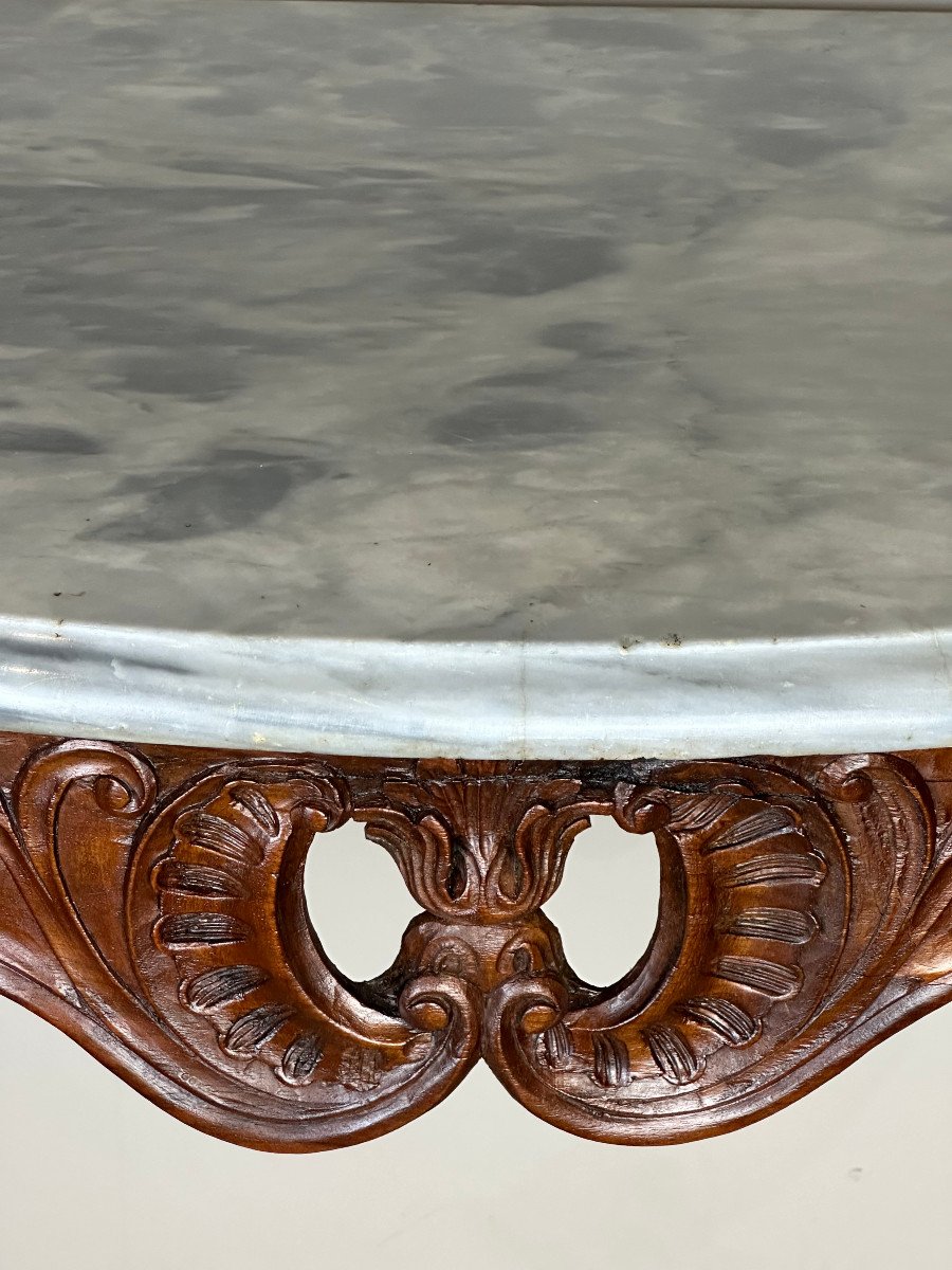 A Louis XV  Console Rhône Valley Mid 18 Th Century -photo-2