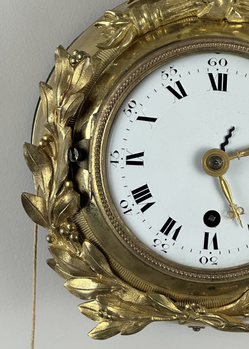 Louis XVI Period Alcove Alarm Clock.-photo-1