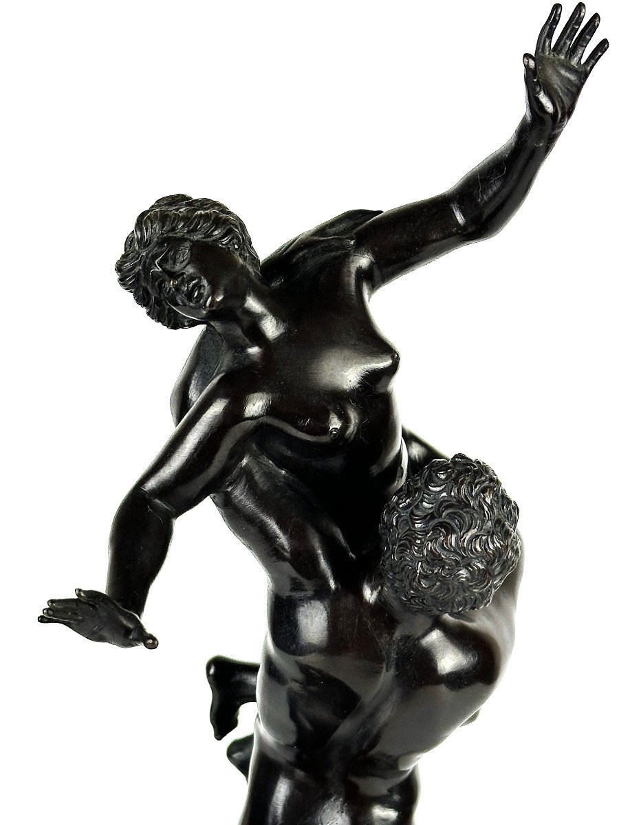 L’enlèvement Des Sabines" D’après Jean De Bologne (giambologna).-photo-1