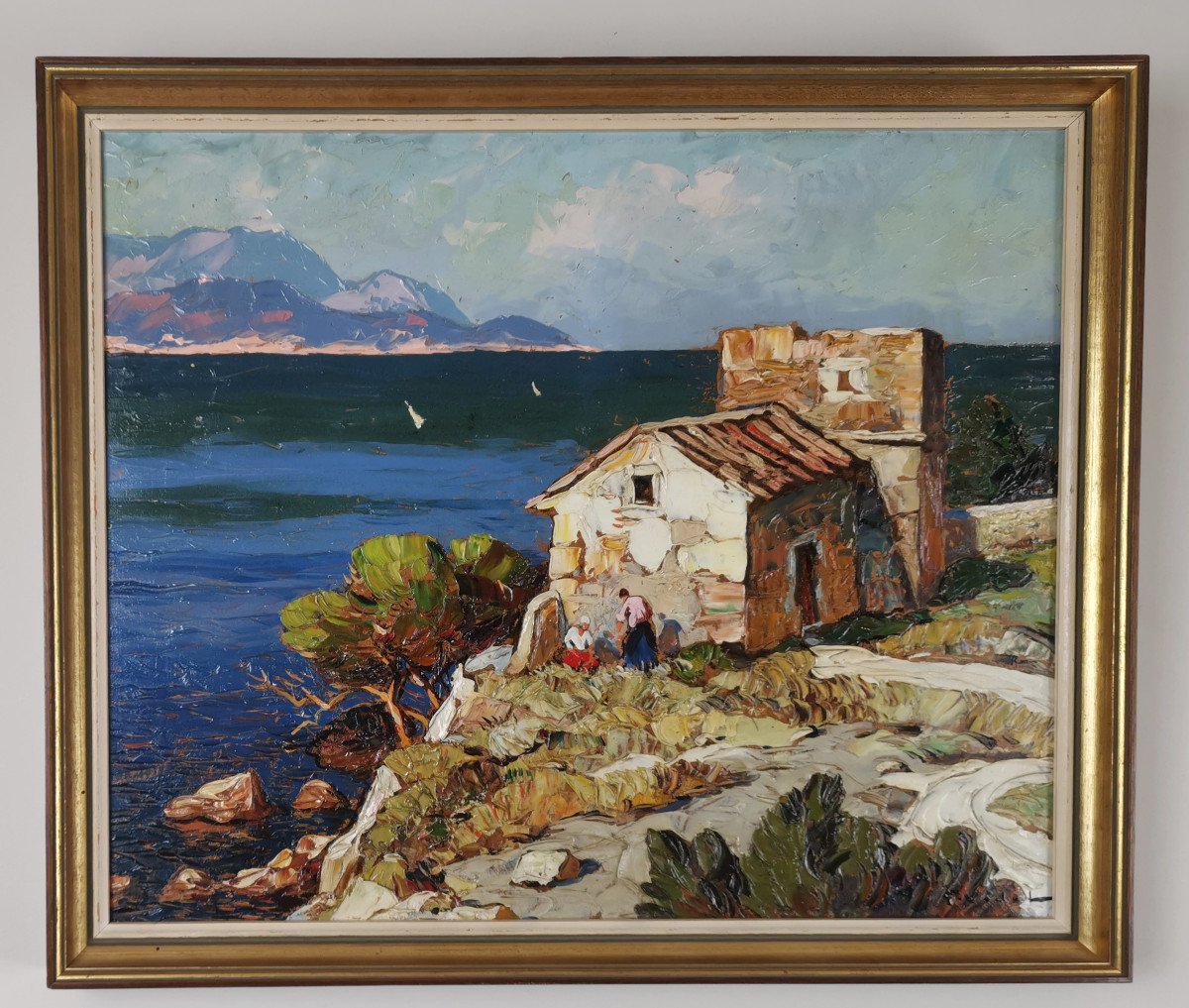 Gustave Vidal, 1895-1966 – Corse, Coti-chiavari Golfe D’ajaccio.-photo-2