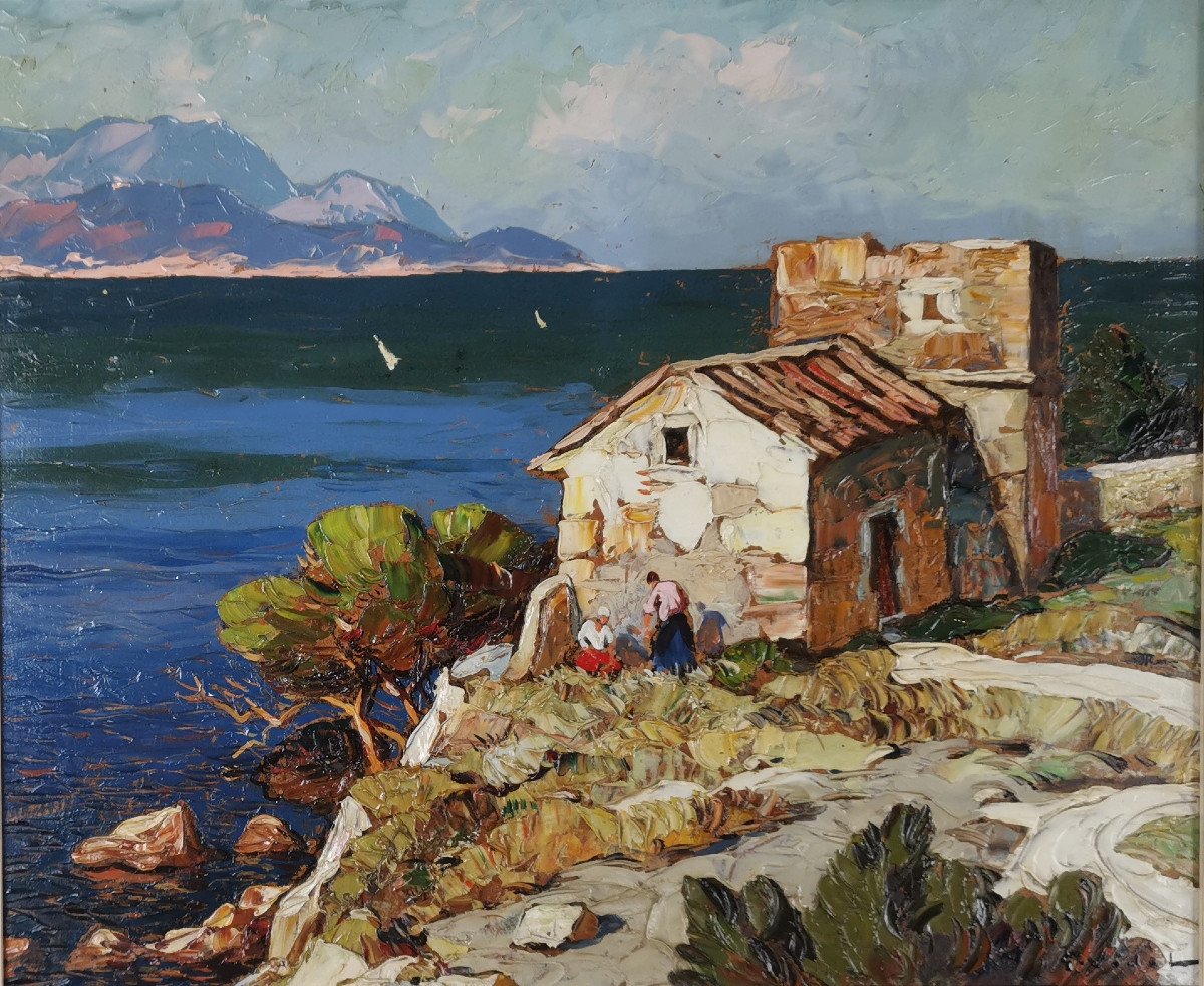 Gustave Vidal, 1895-1966 – Corse, Coti-chiavari Golfe D’ajaccio.