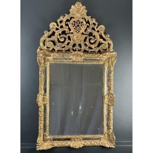 Grand miroir d'époque Régence Vers 1715
