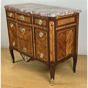 Petite Commode D’entre Deux d'époque Transition Estampillée J Petit