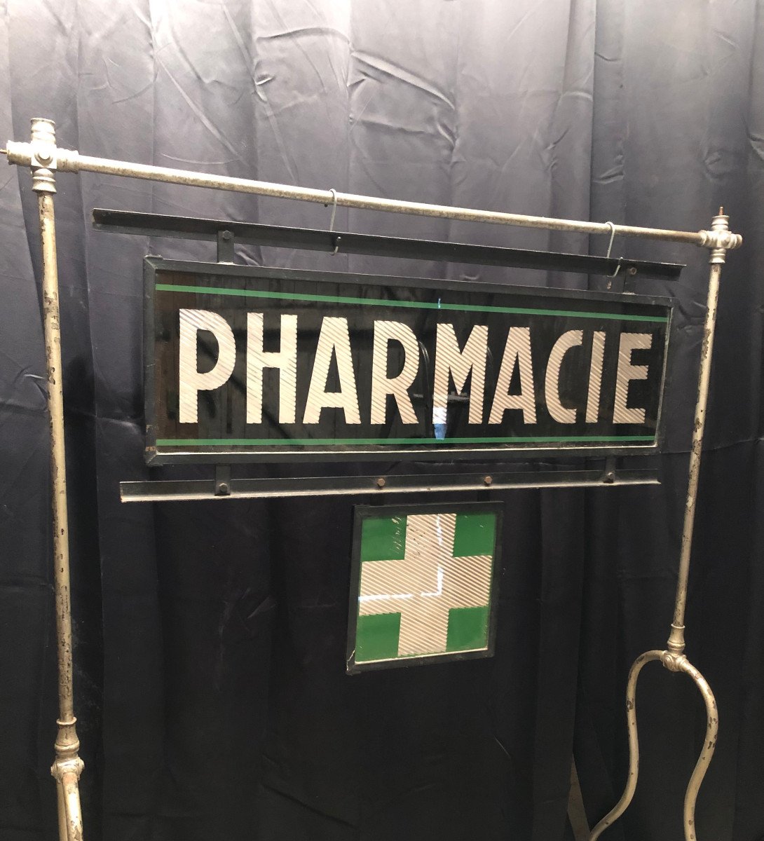 Old Pharmacy Sign.-photo-2