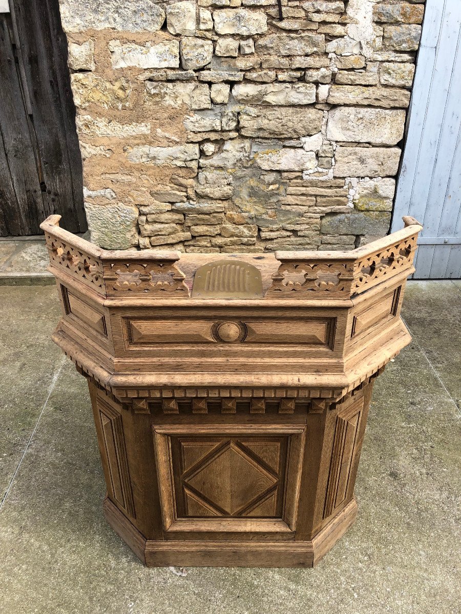 Old Store Cash Register Cabinet.-photo-2