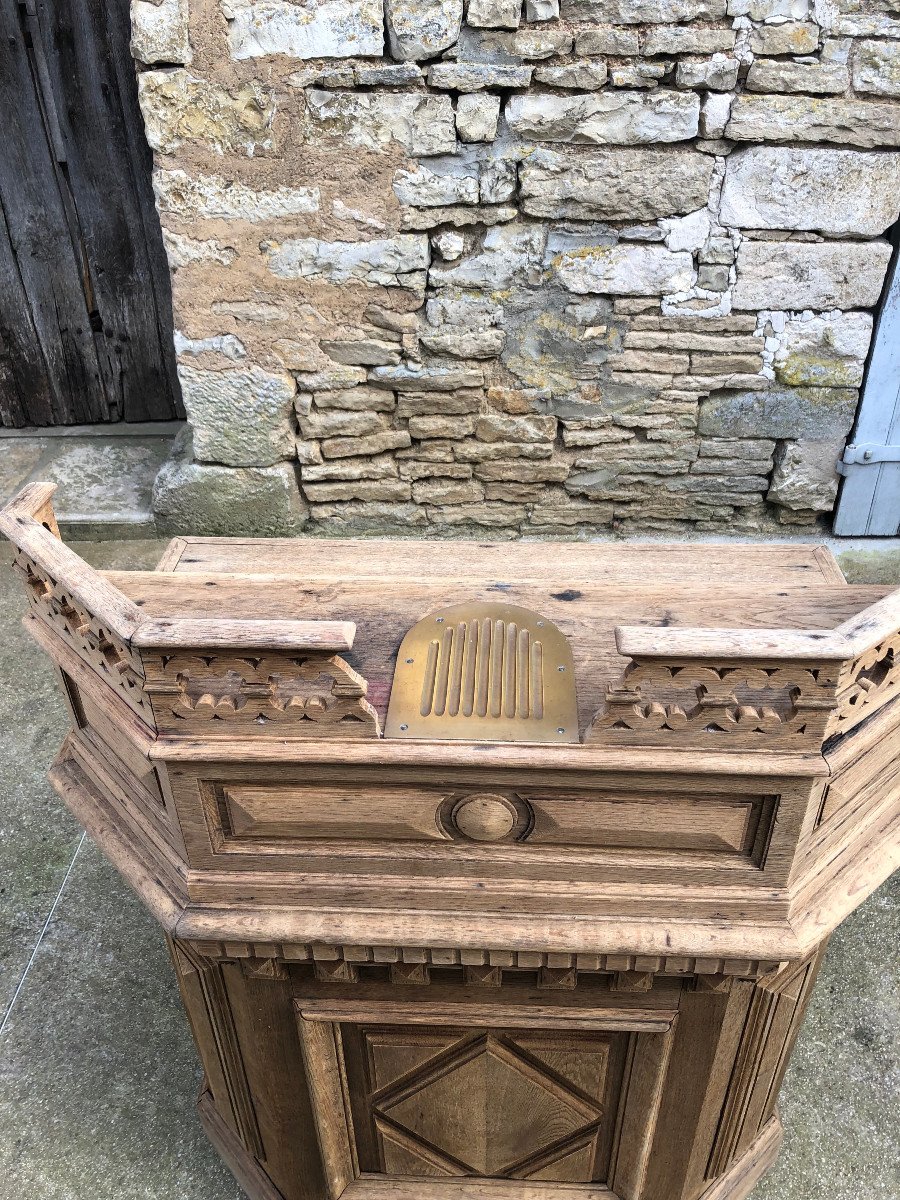 Old Store Cash Register Cabinet.-photo-3