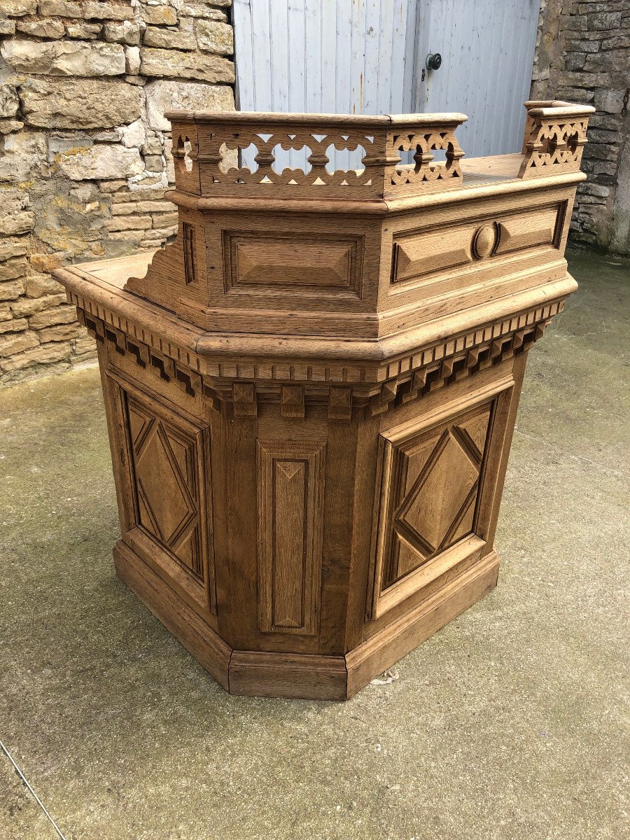 Old Store Cash Register Cabinet.