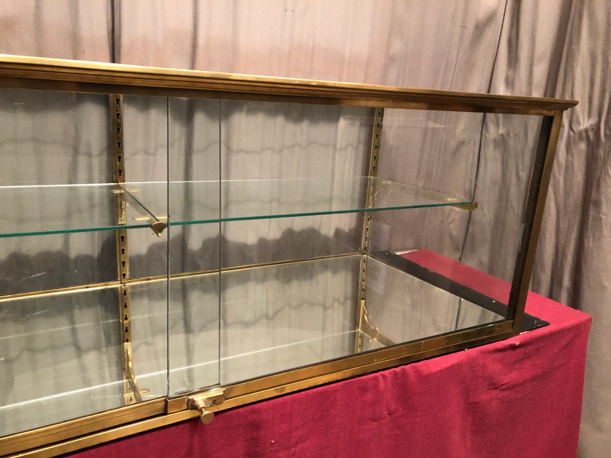 Old Large Shop Display Cabinet, To Place On A Counter Or Table. Trade, Shop.-photo-1