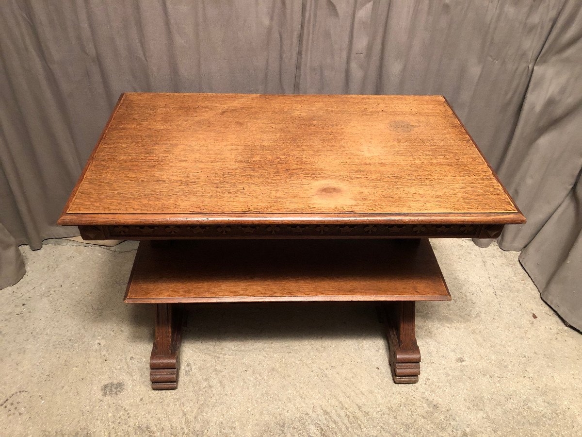 Old Transforming Table. Restaurant Serving Trolley, Trade Furniture, Store.