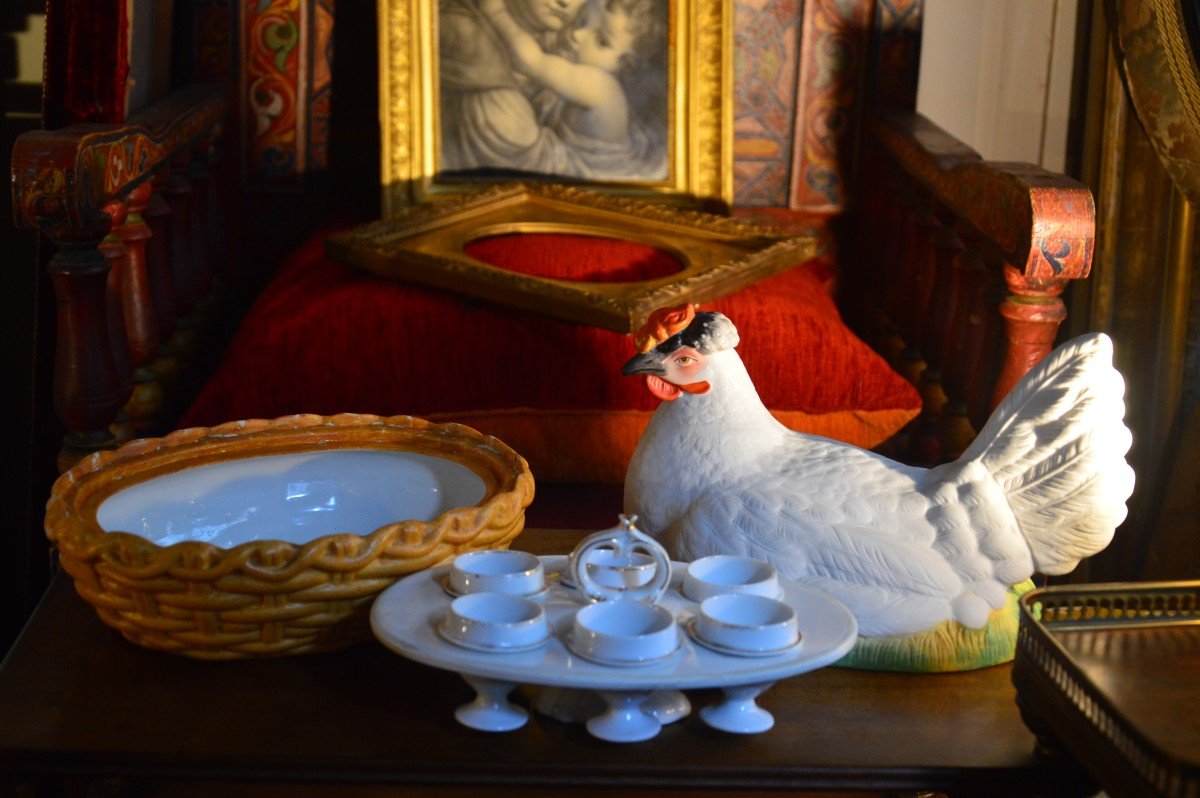 Broody Hen In Complete Biscuit With Topping