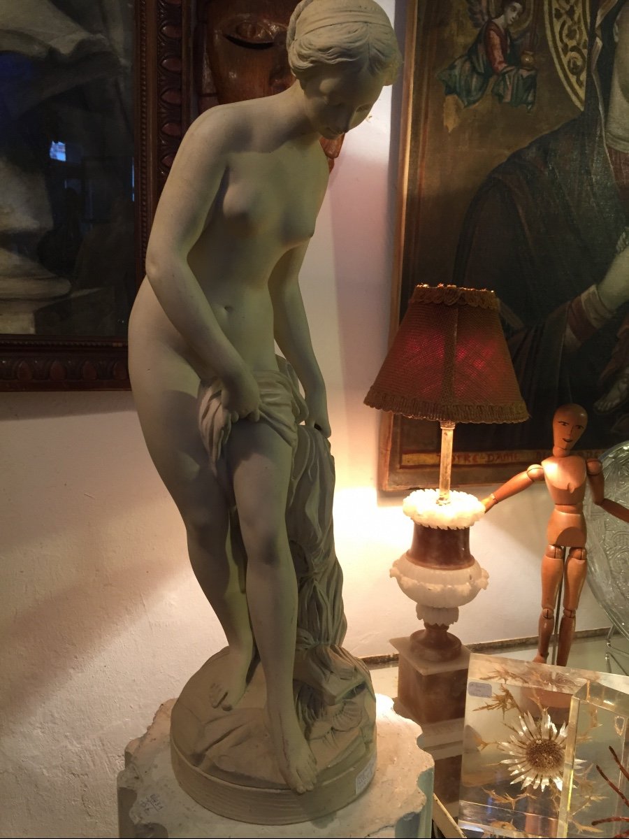 Sculpture Baigneuse