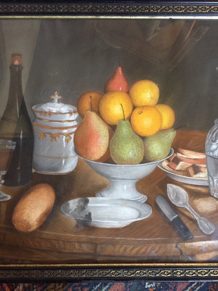 Still Life Pastel Painting-photo-2