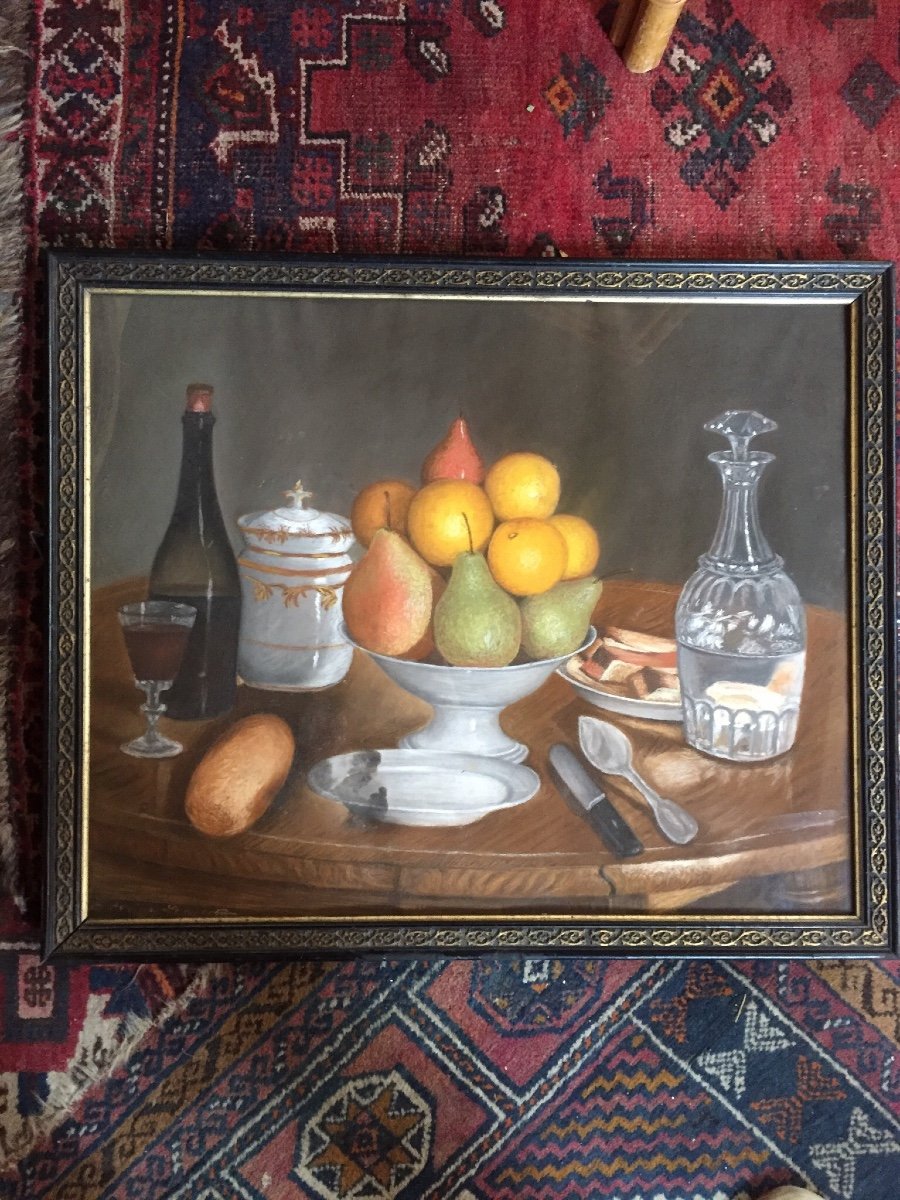 Still Life Pastel Painting