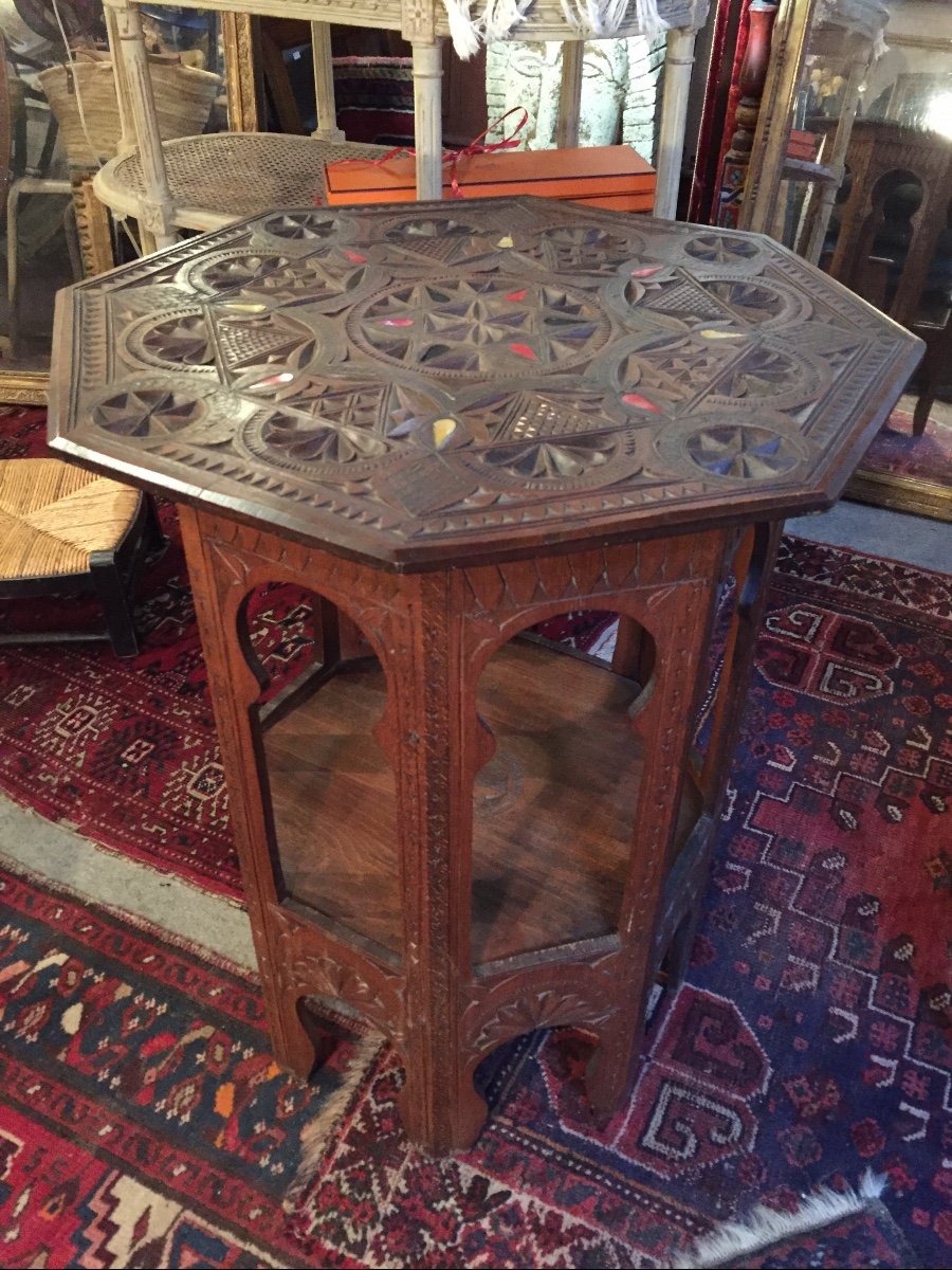 Syrian Pedestal Table-photo-4