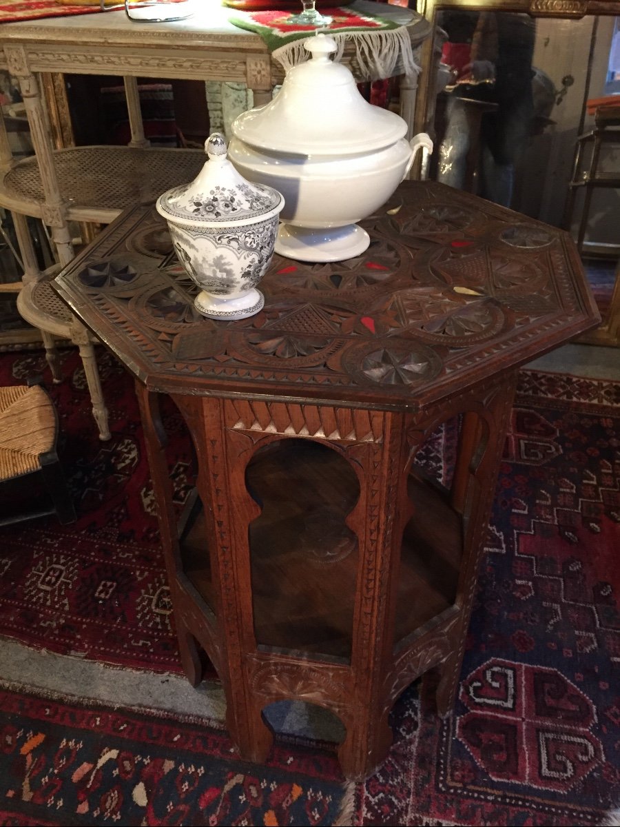 Syrian Pedestal Table