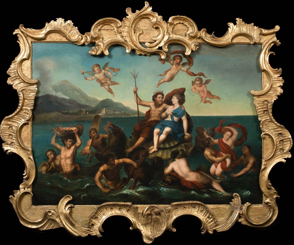 Neptune And Amphitrite, 17th Century Circle Of Paolo De Matteis (1662-1728)