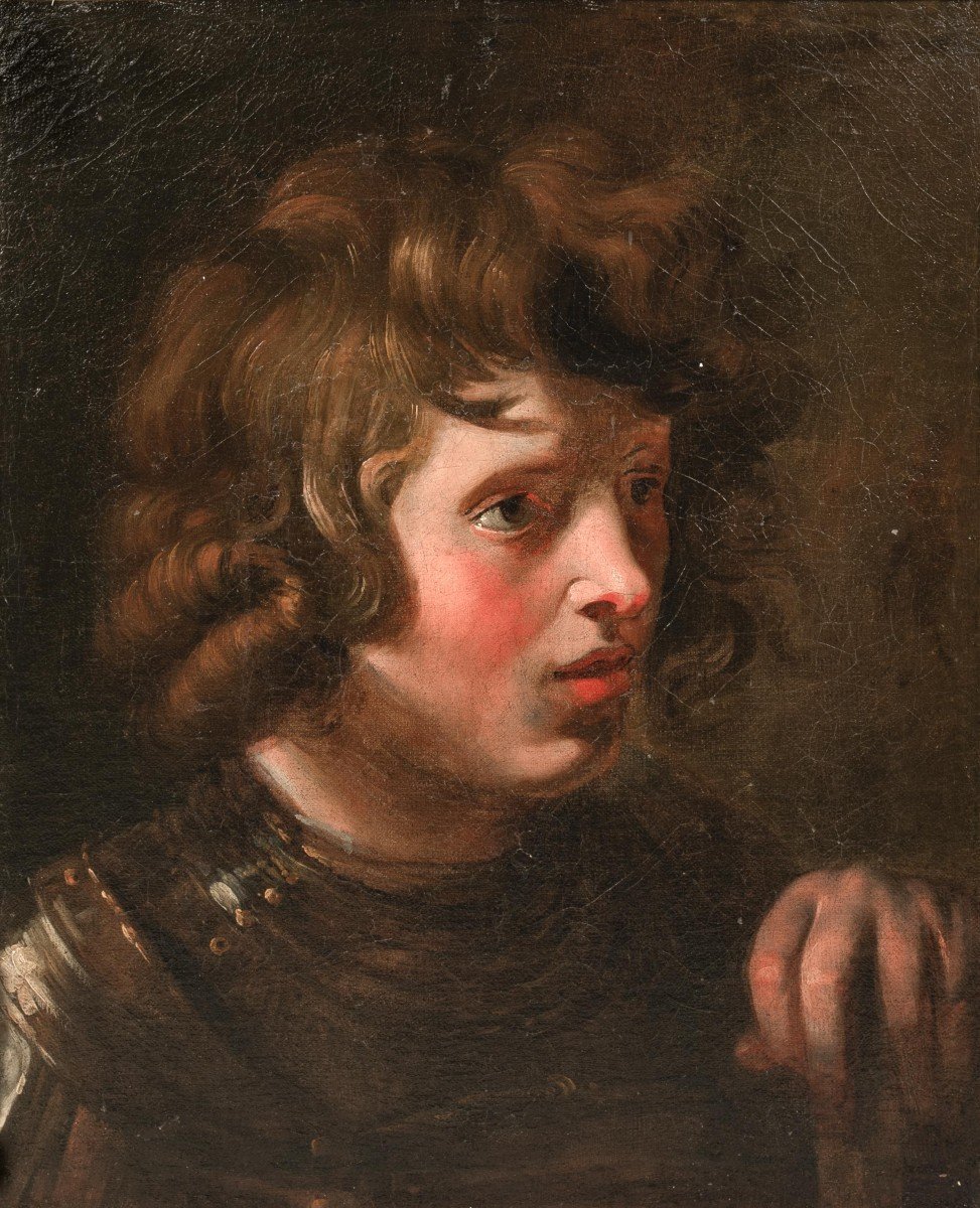 Study Of David, 17th Century School Of Peter Paul Rubens (1577-1640) Peter Paul Rubens-photo-2