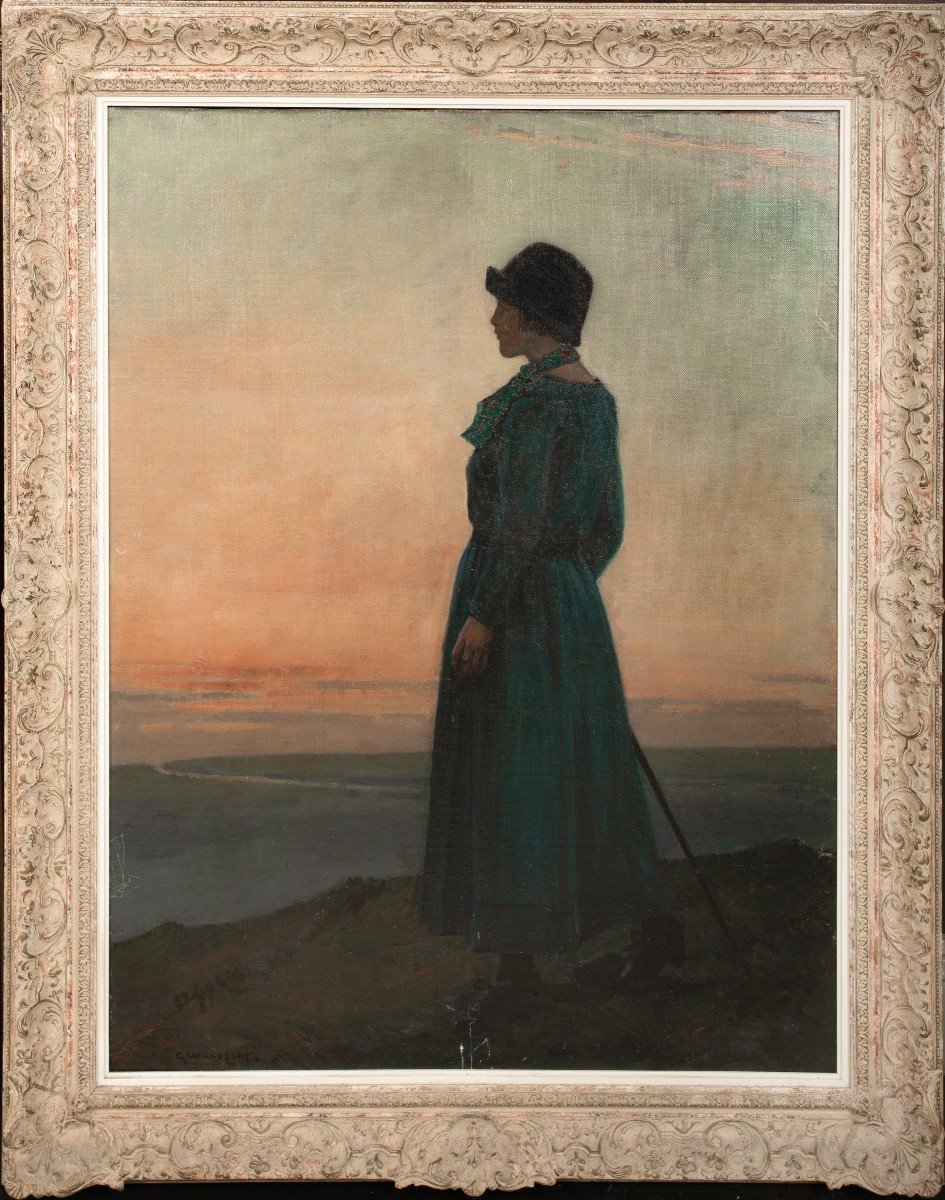 Towards Sunset, Circa 1910 By Garnet Ruskin Wolseley (1884-1967)