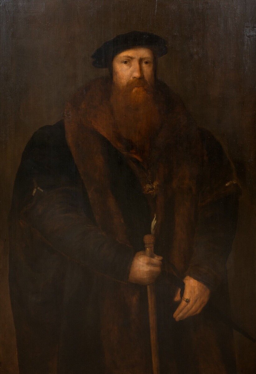 Portrait De William Paget (1505-1563), 1er Baron Paget De Beaudesert, Cour Du Roi Henri VIII-photo-2