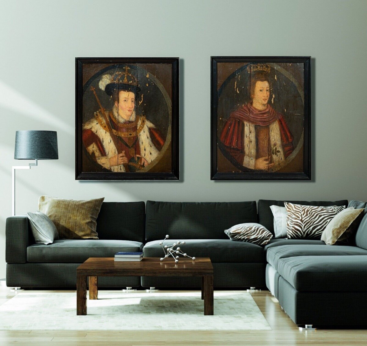 Coronation Portrait Of King Edward VI (1537-1553) As King Of England -photo-2