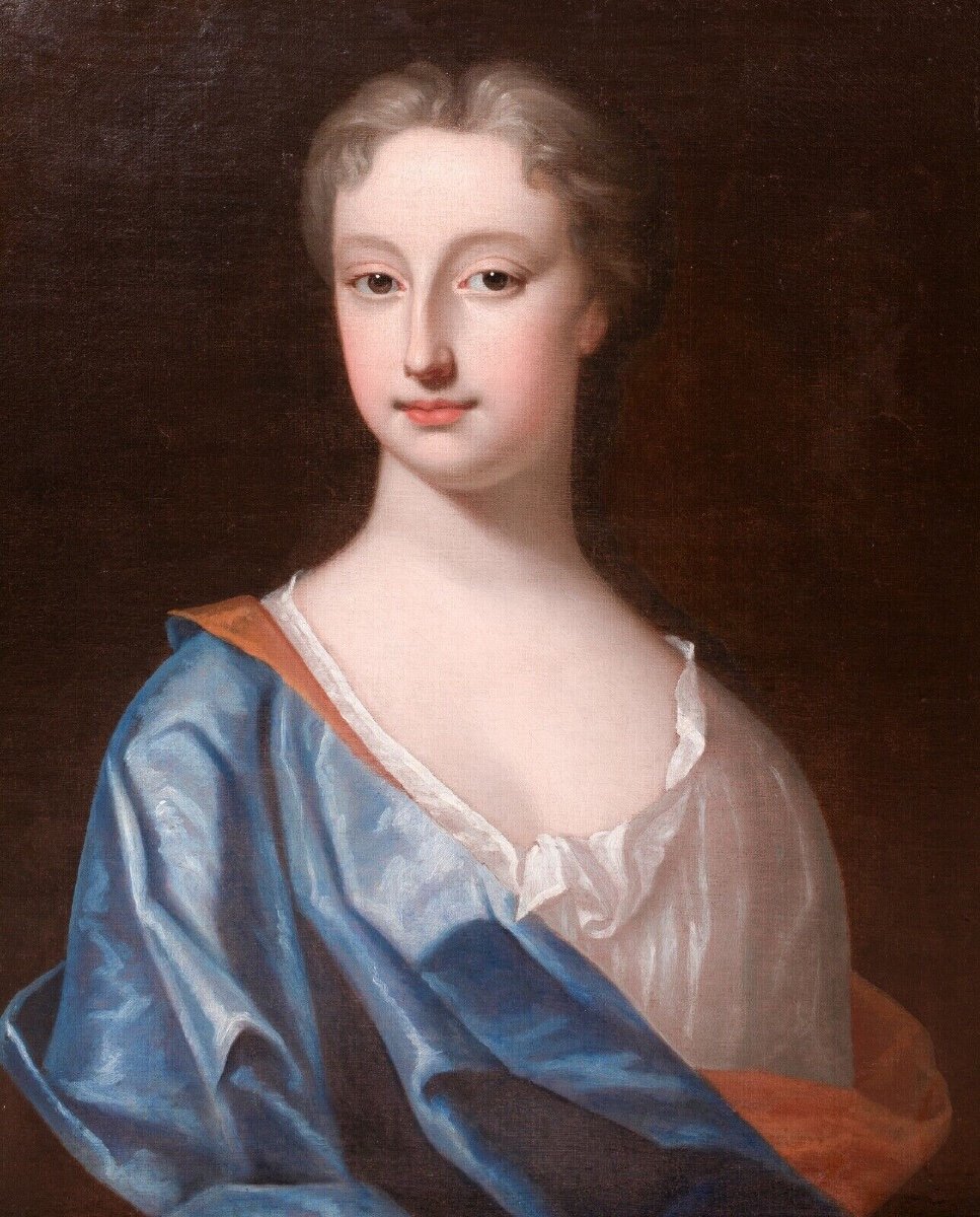 Portrait The Honorable Mrs Elizabeth Tufton (wilbraham), 1710 Sir Godfrey Kneller (1646-1723)