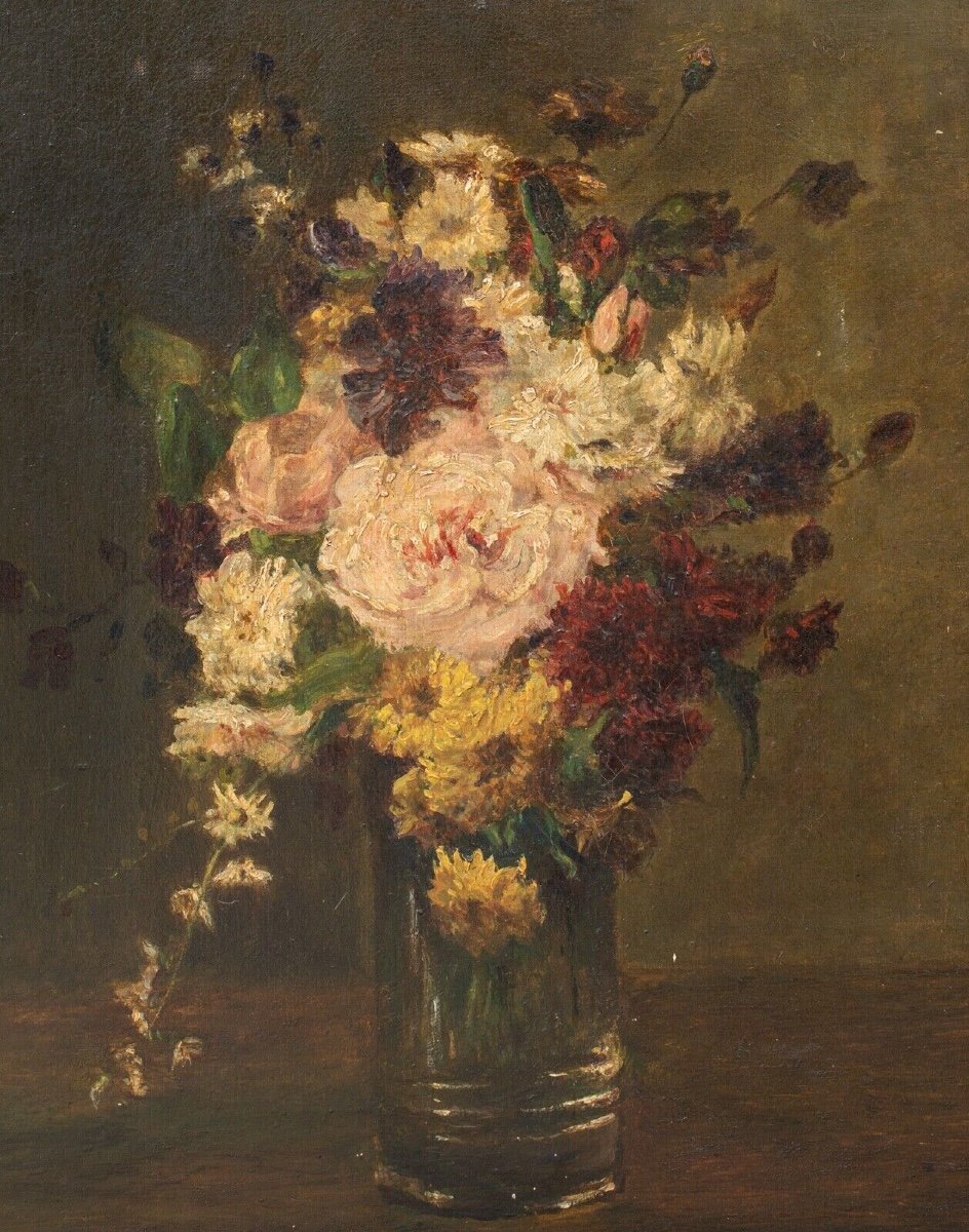 Bouquet Of Flowers, 19th Century Henri Fantin-latour (1836-1904) -photo-3