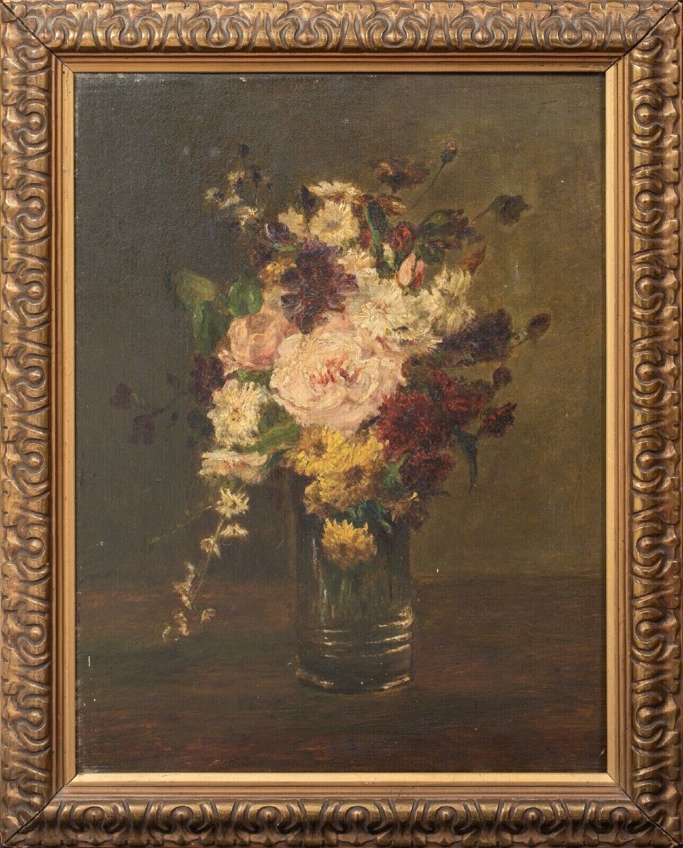 Bouquet Of Flowers, 19th Century Henri Fantin-latour (1836-1904) 