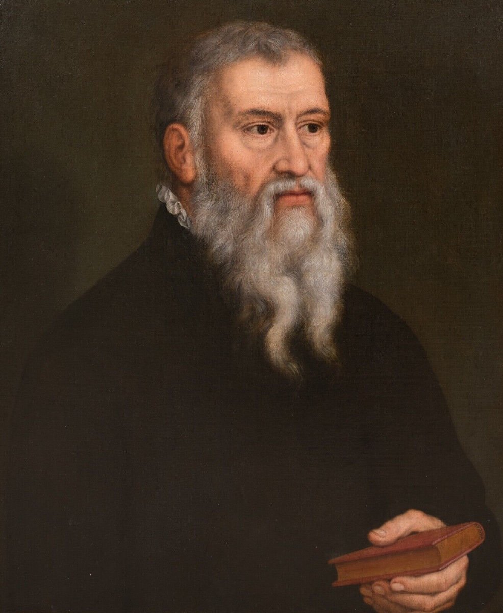 Portrait de Lucas Cranach l'Ancien (1472-1553), XVIe siècle  École allemande -photo-3