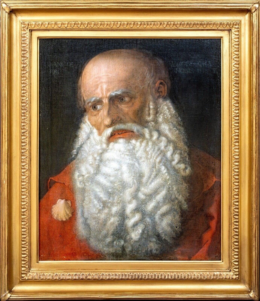 Saint Jacques Le Majeur, XVIIe Siècle  école d'Albrecht Dürer (1471-1528)  -photo-2