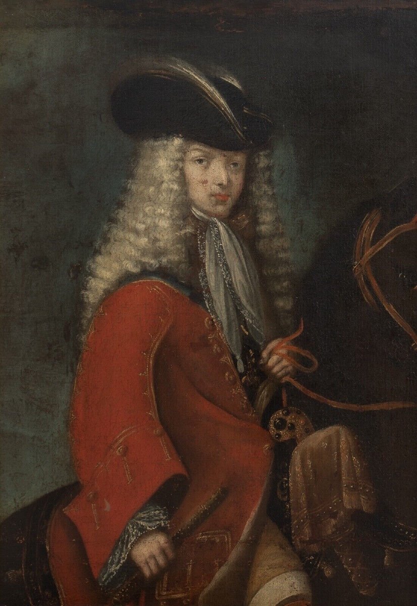 Portrait Of King Philip V (1683-1746) Of Spain, 18th Century, Spanish School