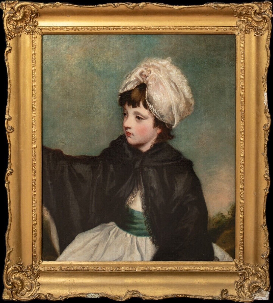 Portrait Of Lady Caroline Howard, 18th Century, School Of Sir Joshua Reynolds (1723-1792)  