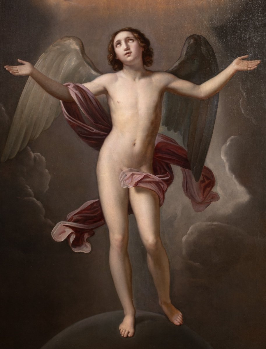 l'Archange Gabriel, XVIIe Siècle  Atelier De Guido Reni (1575-1642)  -photo-4